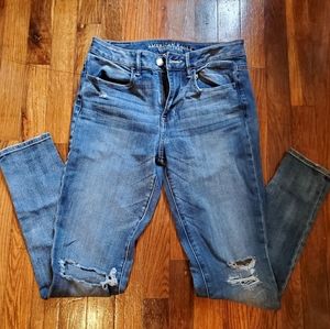 American Eagle High Rise Stretchy Jegging